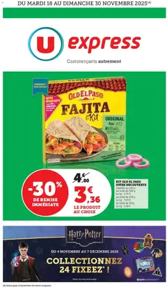 Aperçu U Express catalogue valable à partir du 18/11/2025