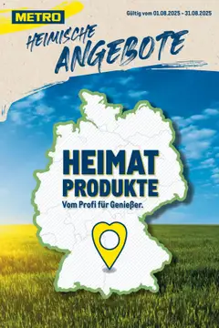 Vorschau Metro Regionaler Flyer gültig ab 01.08.2025