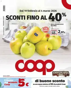 Anteprima Volantino COOP	 valida dal 19/02/2026