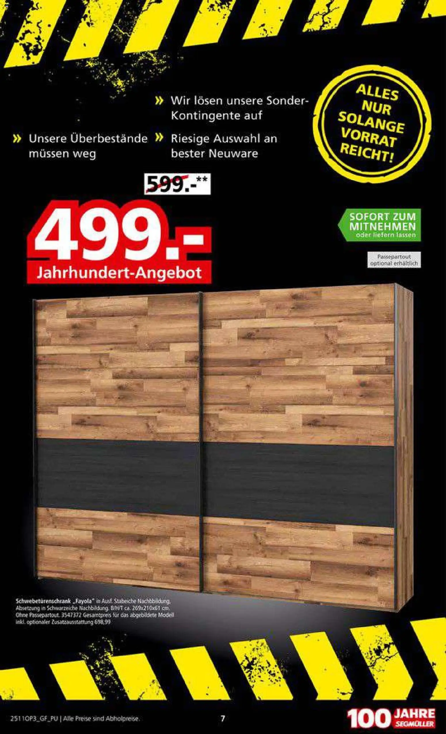 Segmüller Lagerausverkauf bei Segmüller - Seite 7 - gültig ab 22.11.2025