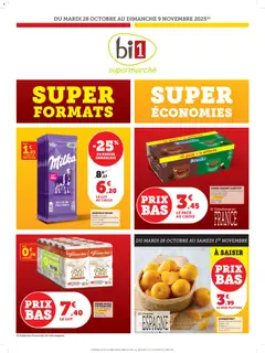 Aperçu bi1 catalogue valable à partir du 27/10/2025