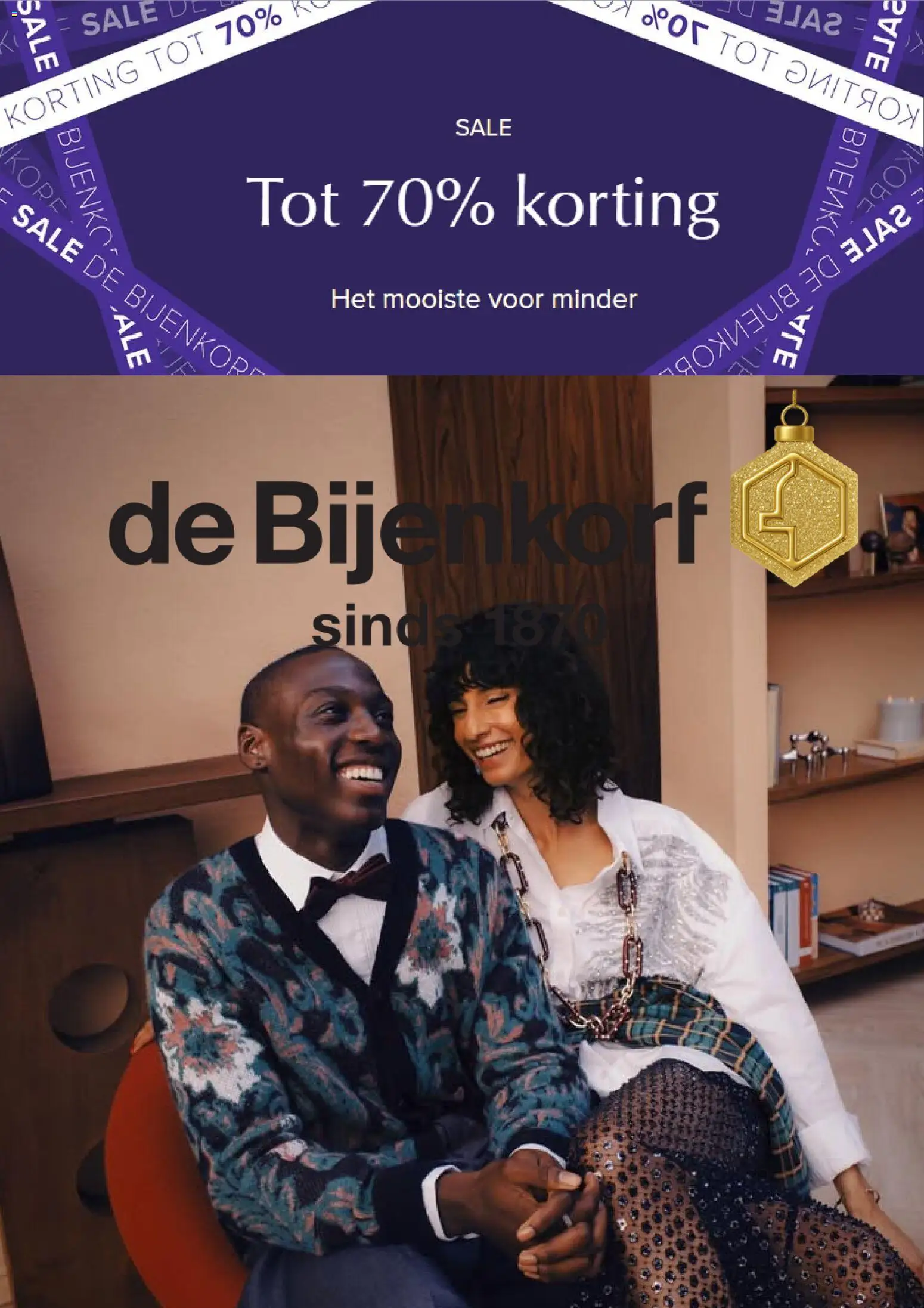 De Bijenkorf - Folder - pagina 1- geldig vanaf 12-01-2026