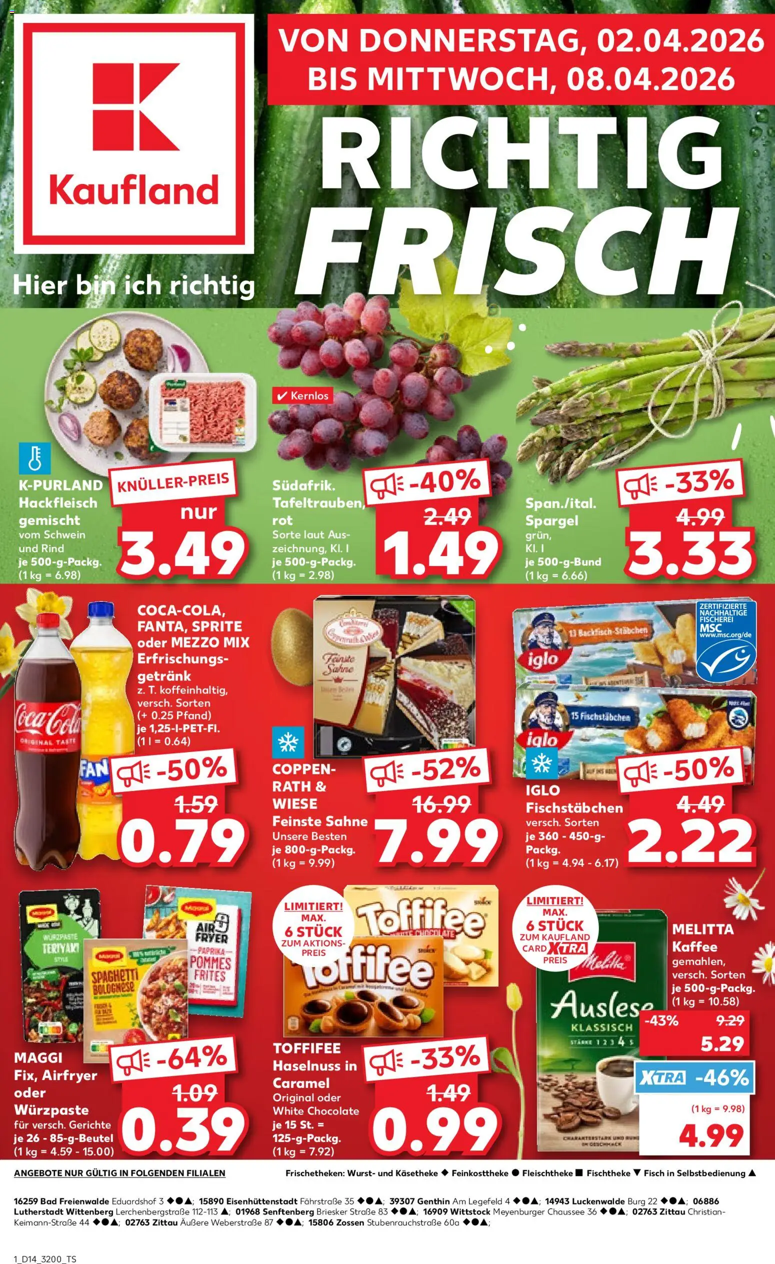 Kaufland Prospekt 	 - Seite 1 - gültig ab 02.04.2026