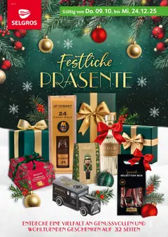 Vorschau Selgros Präsente gültig ab 09.10.2025