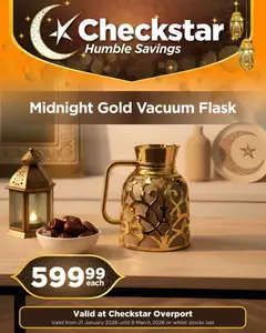 Preview Check Star Humble Savings collection valid from 21/01/2026