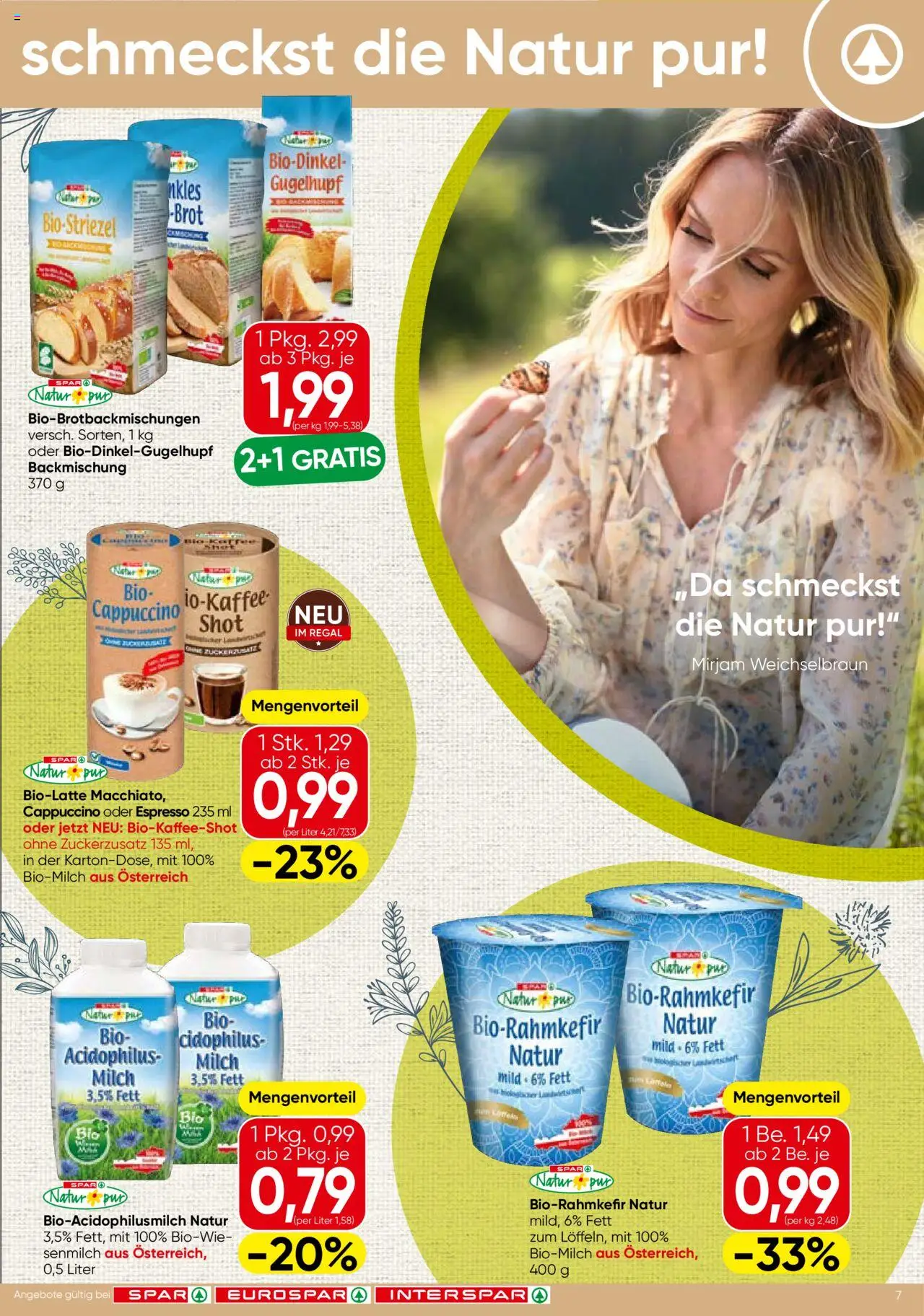 Spar Flugblatt - Steiermark - Seite 7- gültig ab 17.07.2025