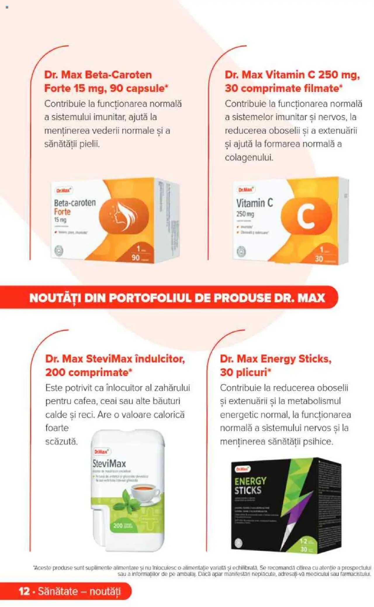 Dr.Max catalog - sănătate - pagina 12- valabil de la 01.06.2025