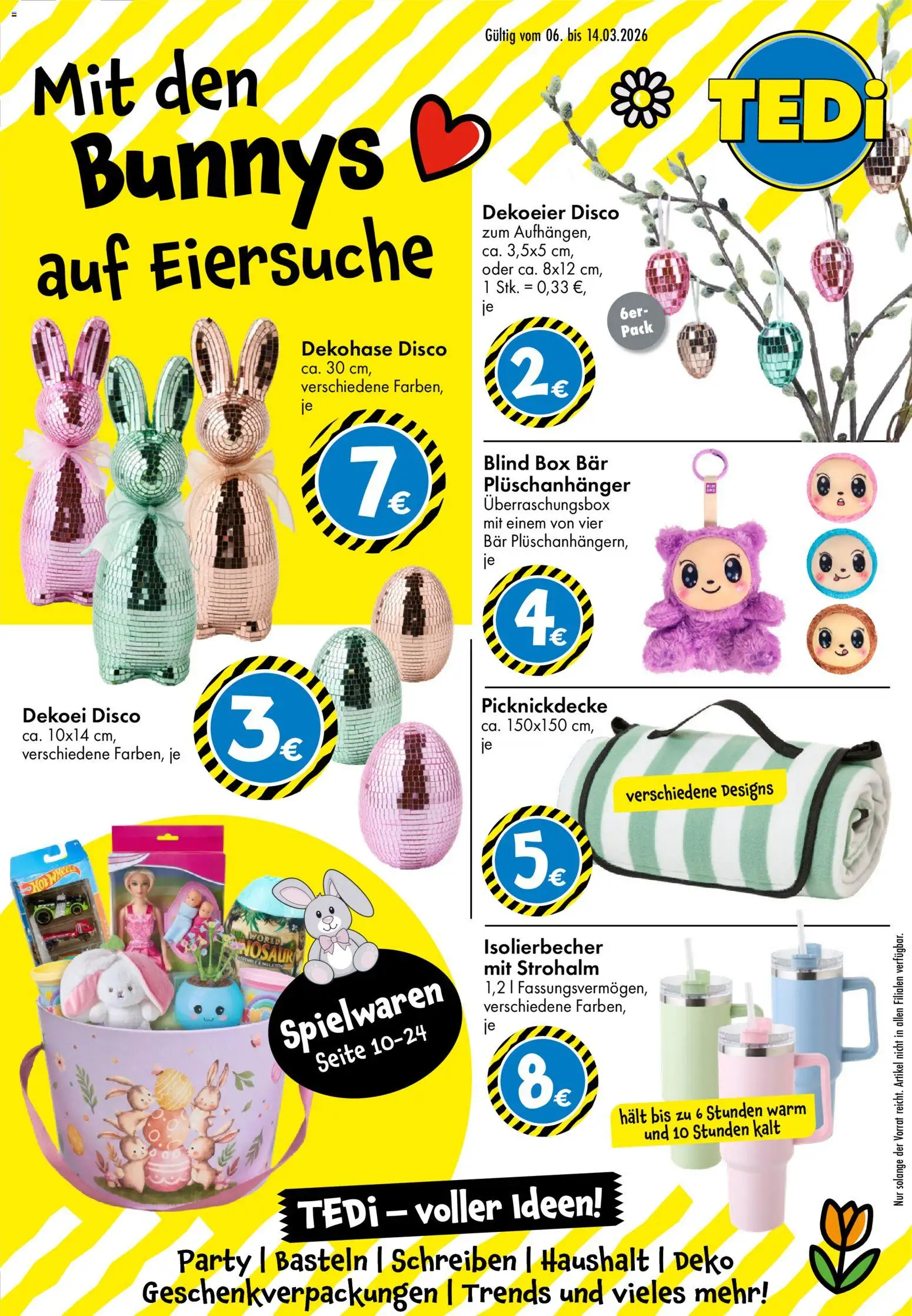 TEDi Flugblatt - Seite 1- gültig ab 06.03.2026
