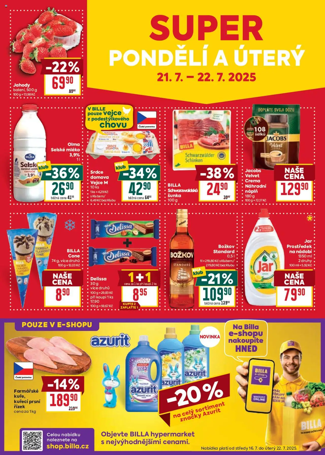 Billa Velký leták - strana 27- platný od 16.07.2025