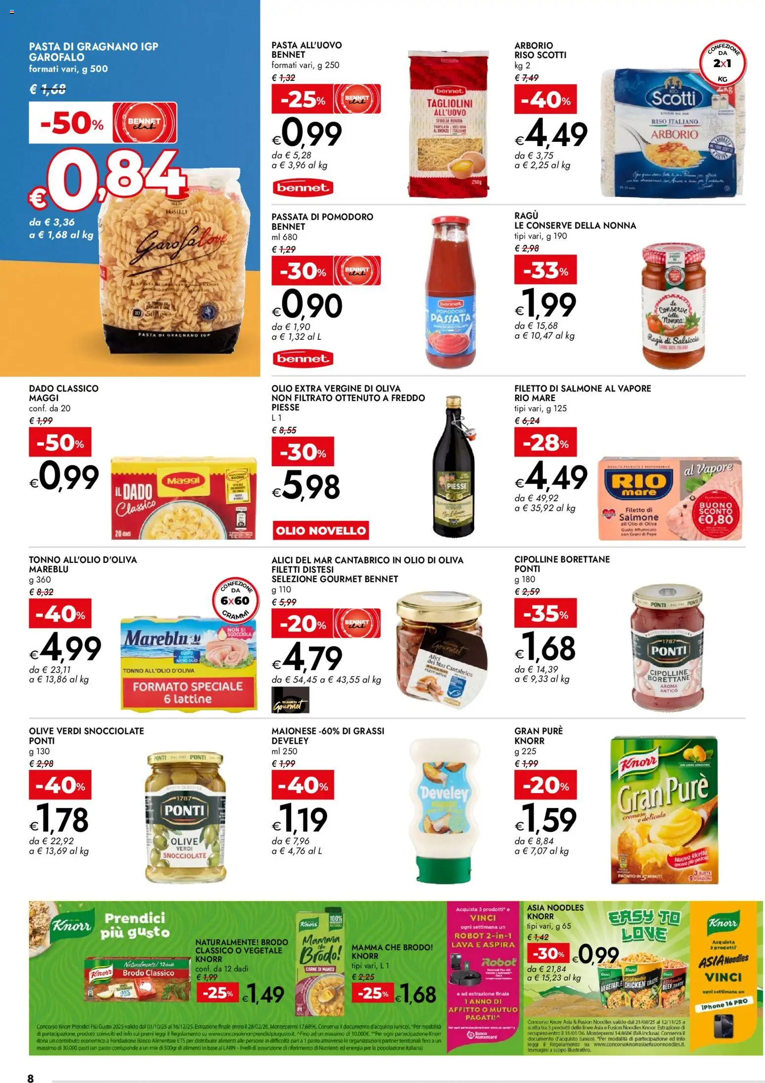 Volantino bennet	 - pagina 8 - valido dal 27/11/2025