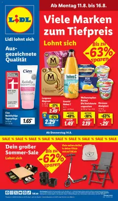 Vorschau Lidl Prospekt 	 gültig ab 11.08.2025