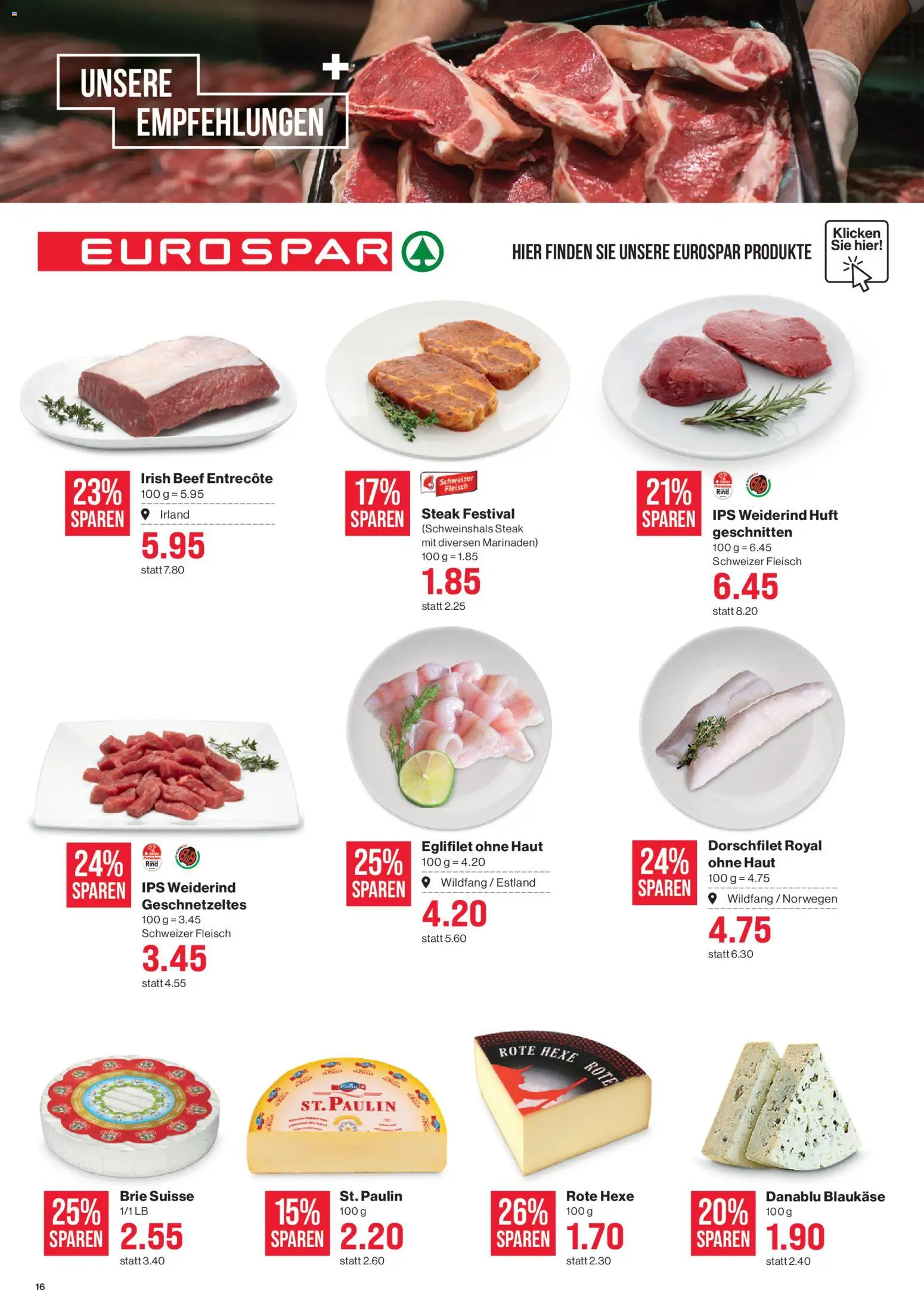 SPAR aktionen - page 16- valid from 26.03.2026