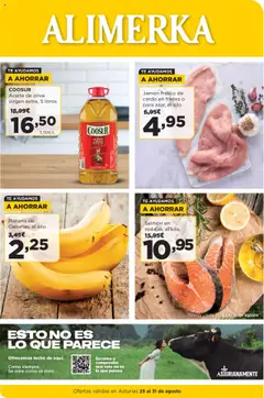 Vista previa del folleto Alimerka folleto Asturias válido desde 25/08/2025