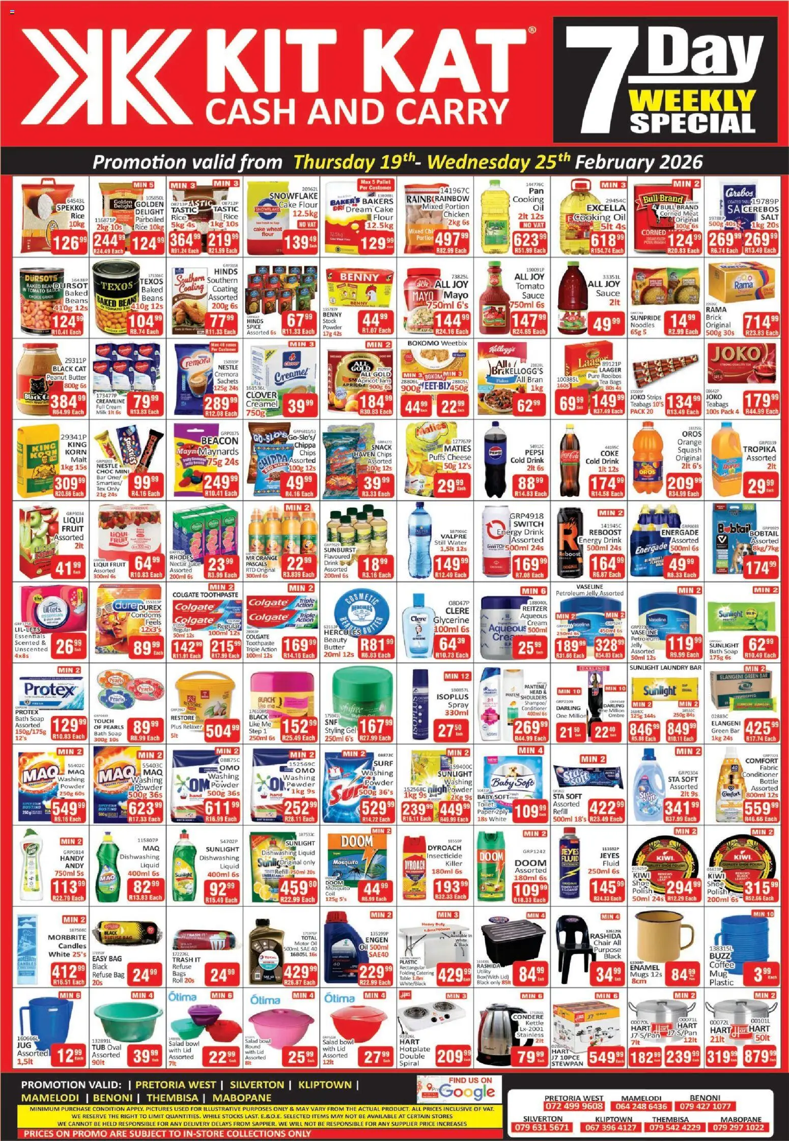 KIT KAT Cash & Carry Specials - page 1- valid from 19/02/2026