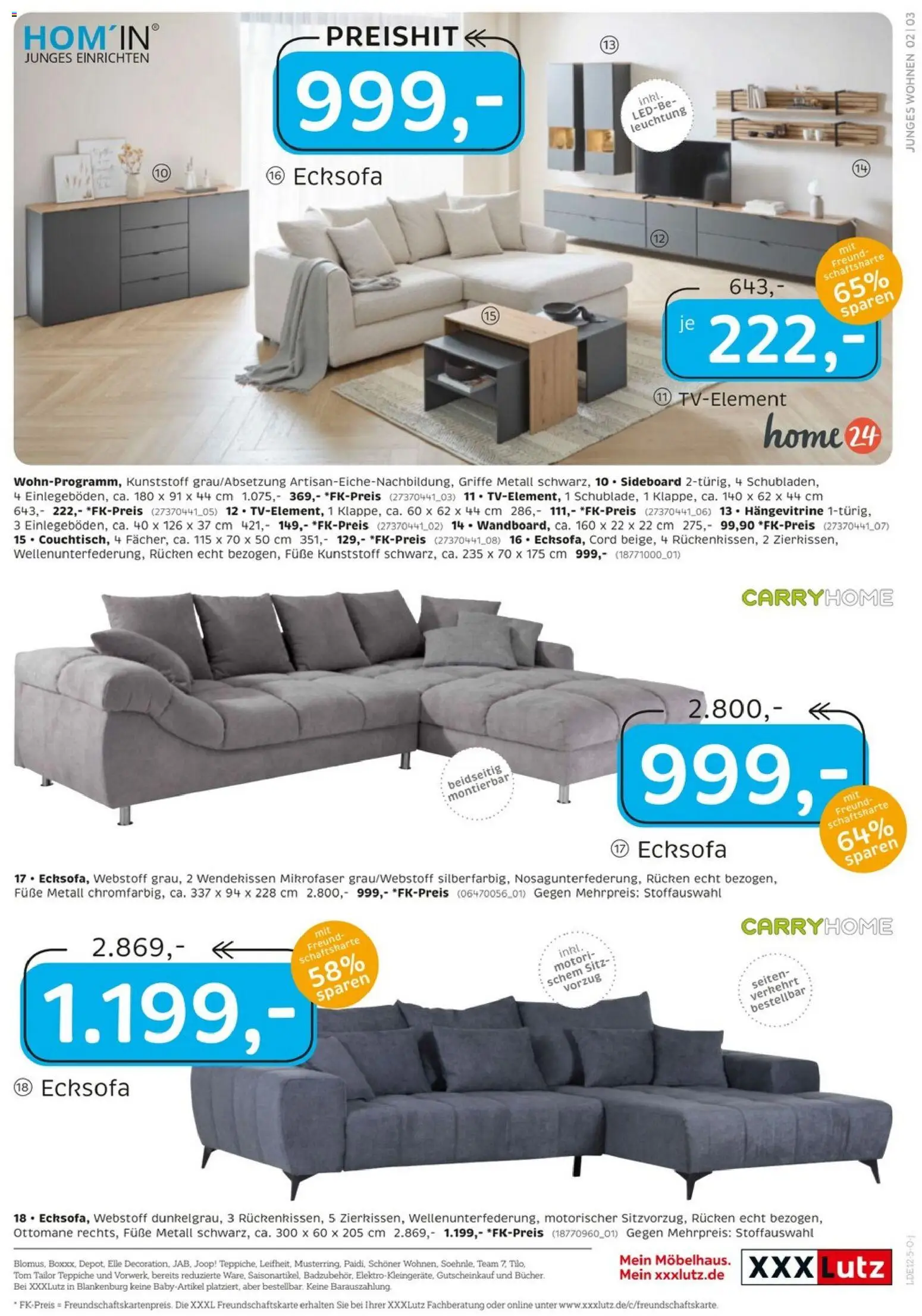 XXXL Lutz Junges Wohnen - Seite 3 - gültig ab 30.11.2025