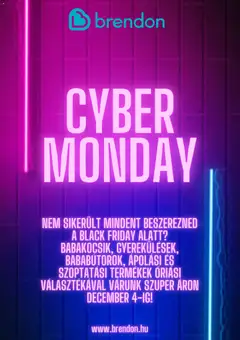 Előnézet Brendon Cyber Monday érvényes 2025.11.24.-tól