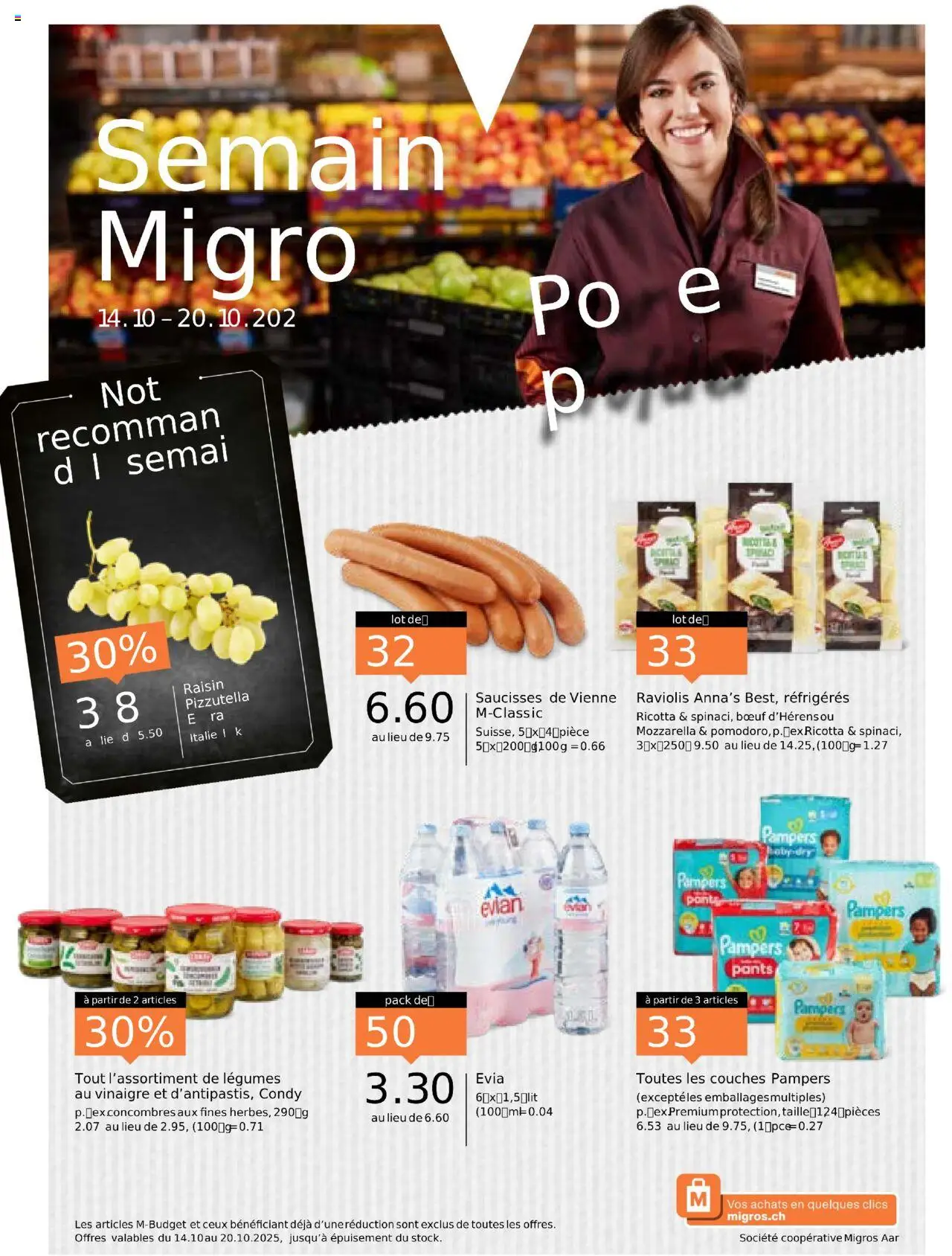 Migros Aktionen FR - Seite 1- gültig ab 14.10.2025