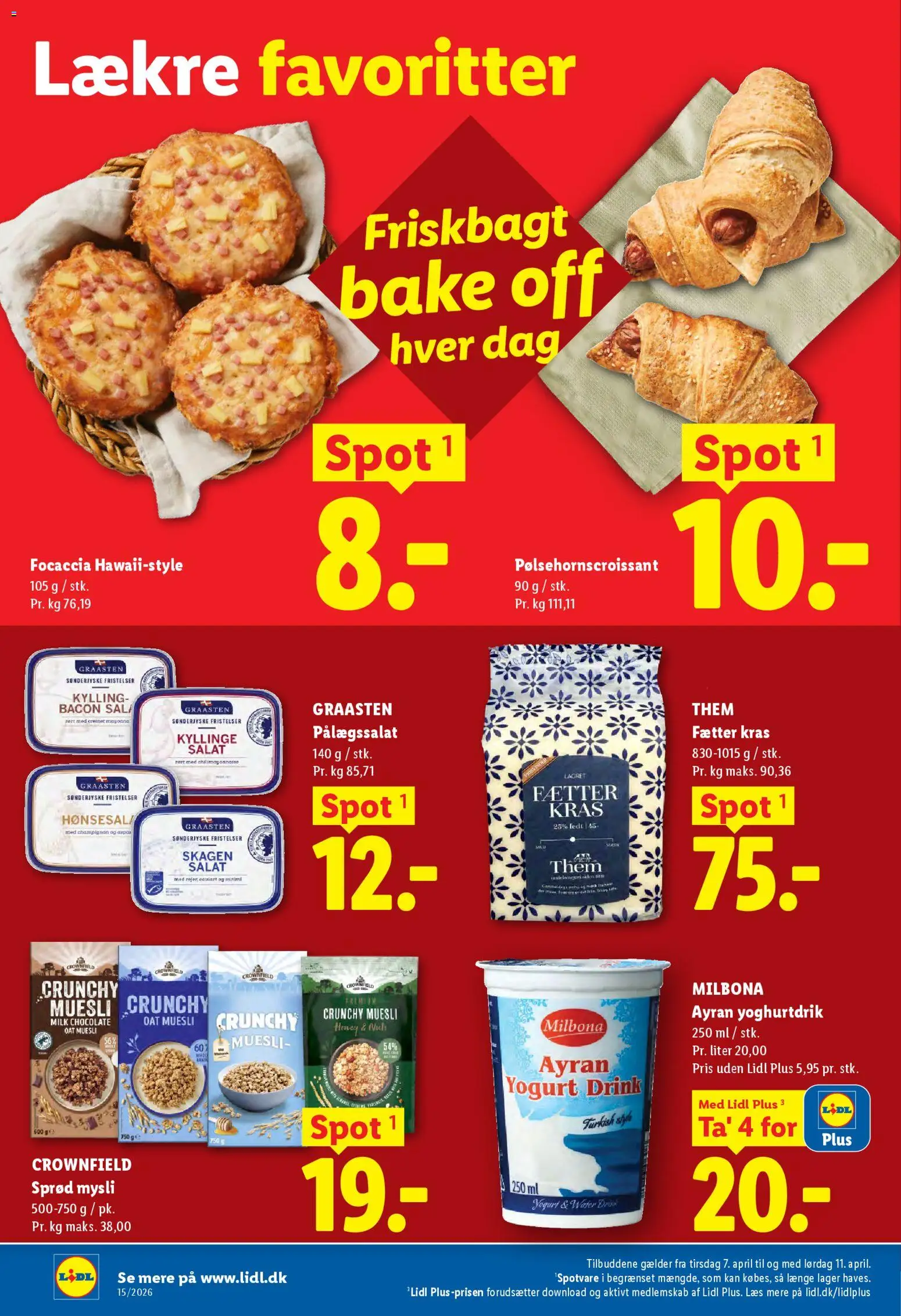 Lidl - Tilbudsavis - page 4- valid from 07/04/2026