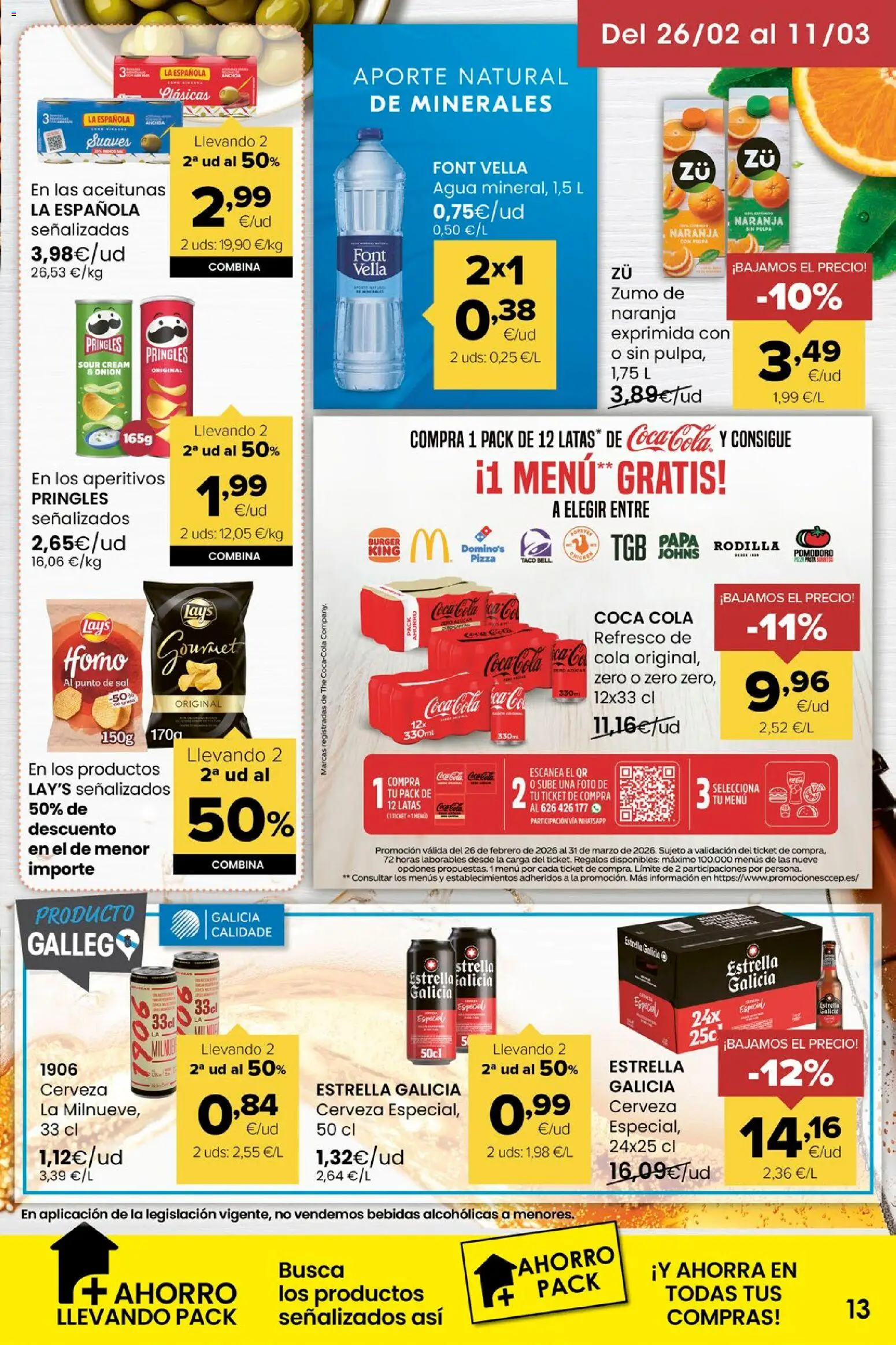 Eroski folleto - Página de 13 - Válido desde 26/02/2026
