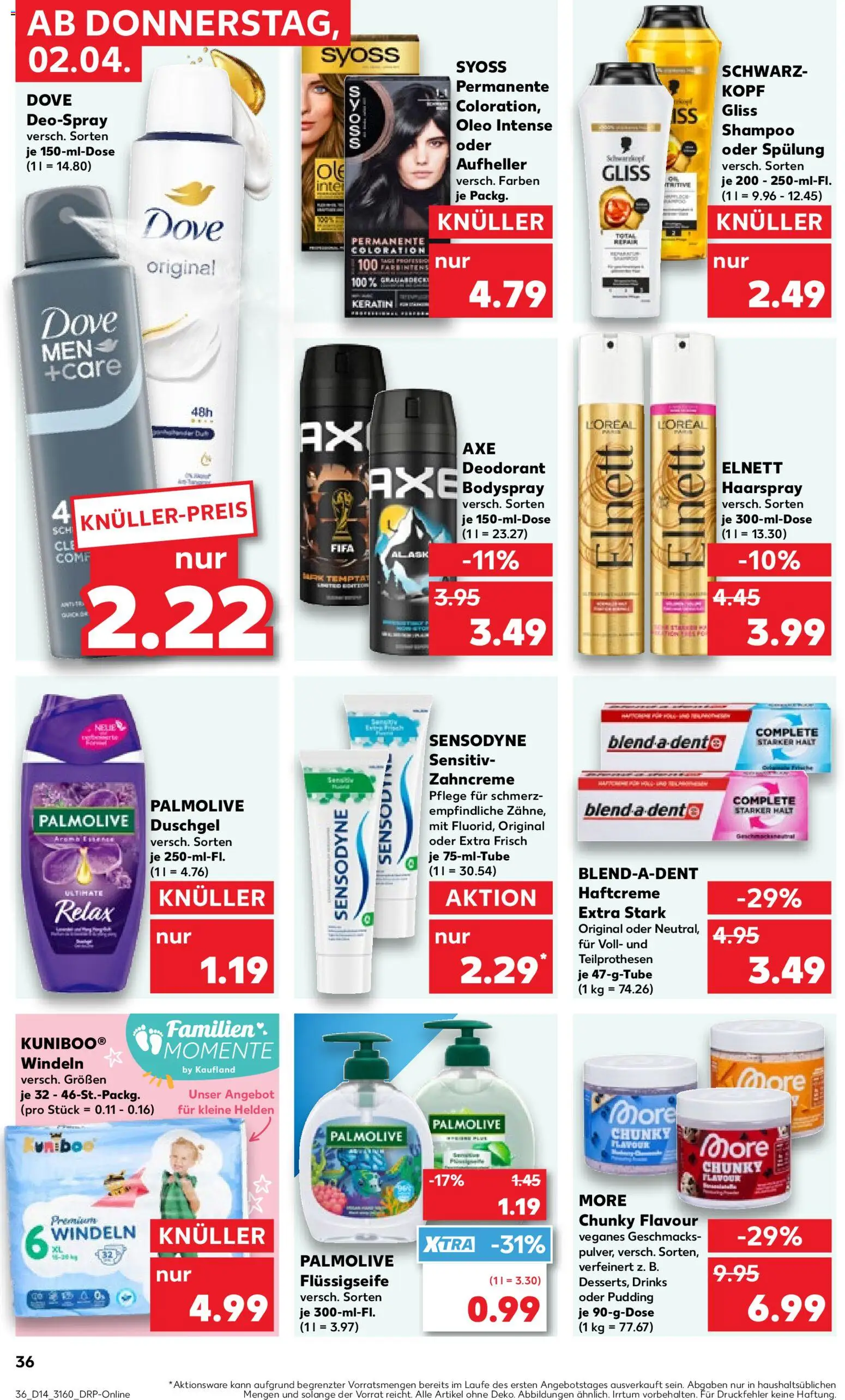 Kaufland Prospekt 	 - Seite 36 - gültig ab 02.04.2026