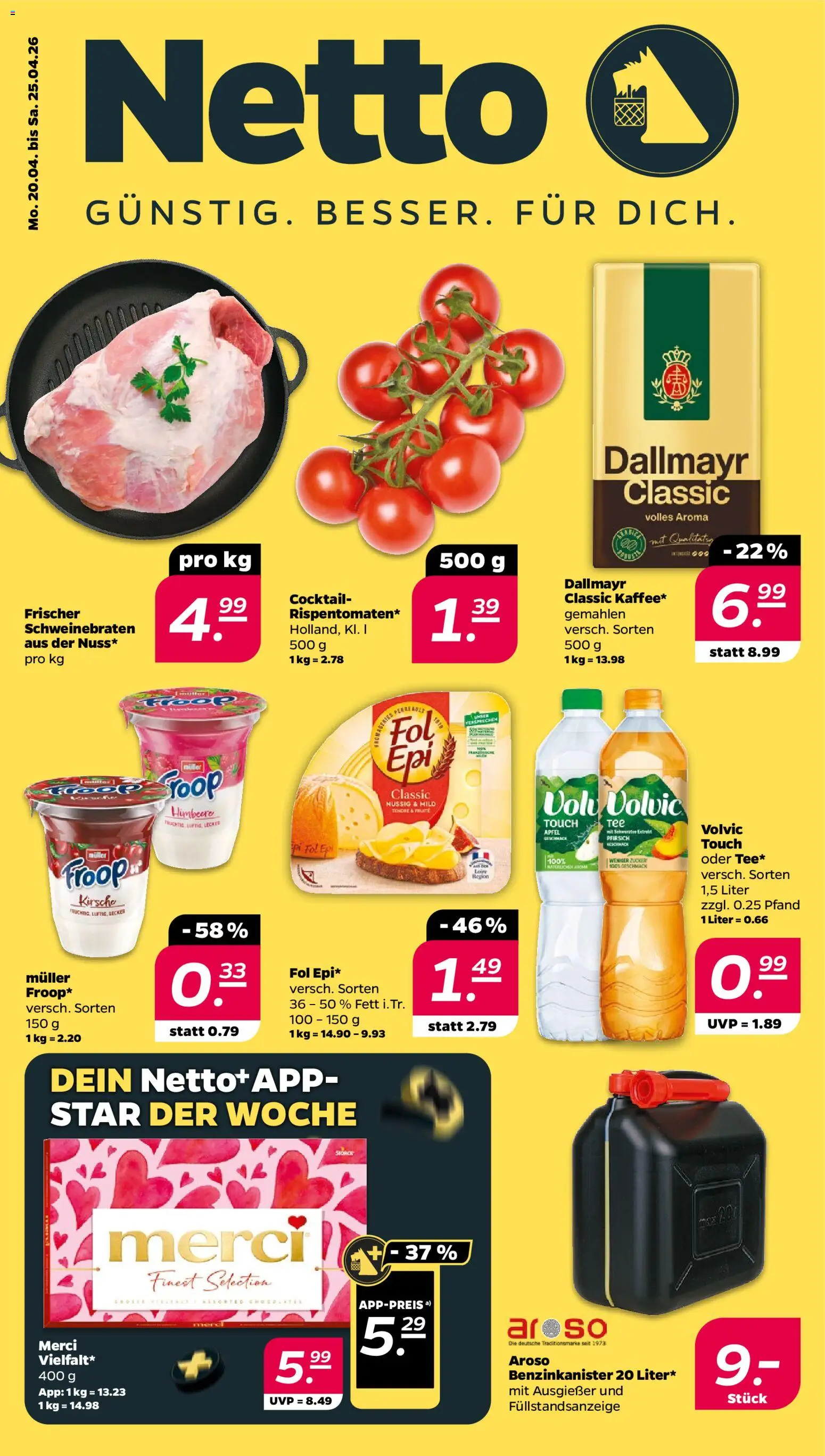 Netto Prospekt 	 - Seite 1 - gültig ab 20.04.2026