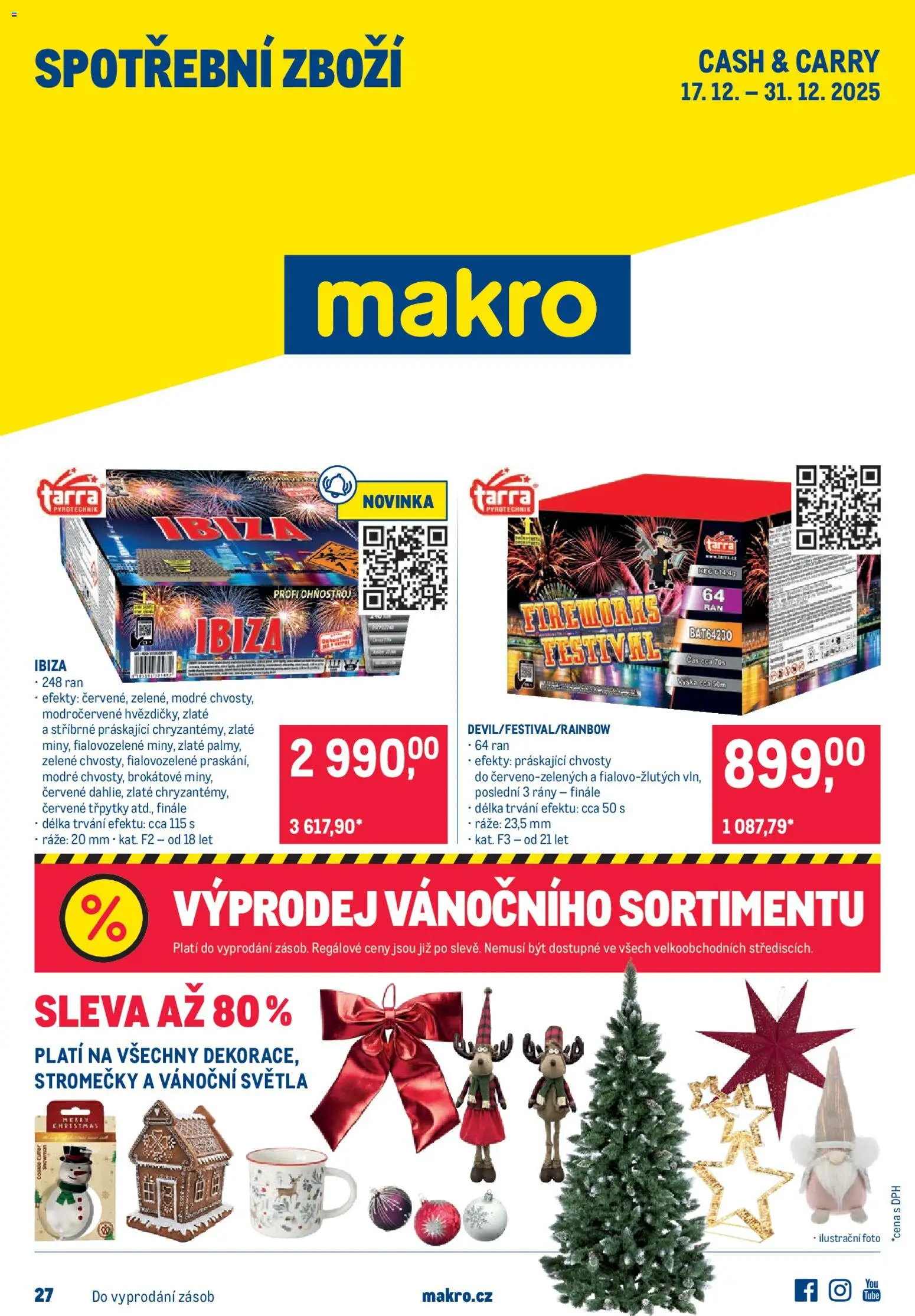 Makro leták - Spotřební zboží - strana 1- platný od 17.12.2025