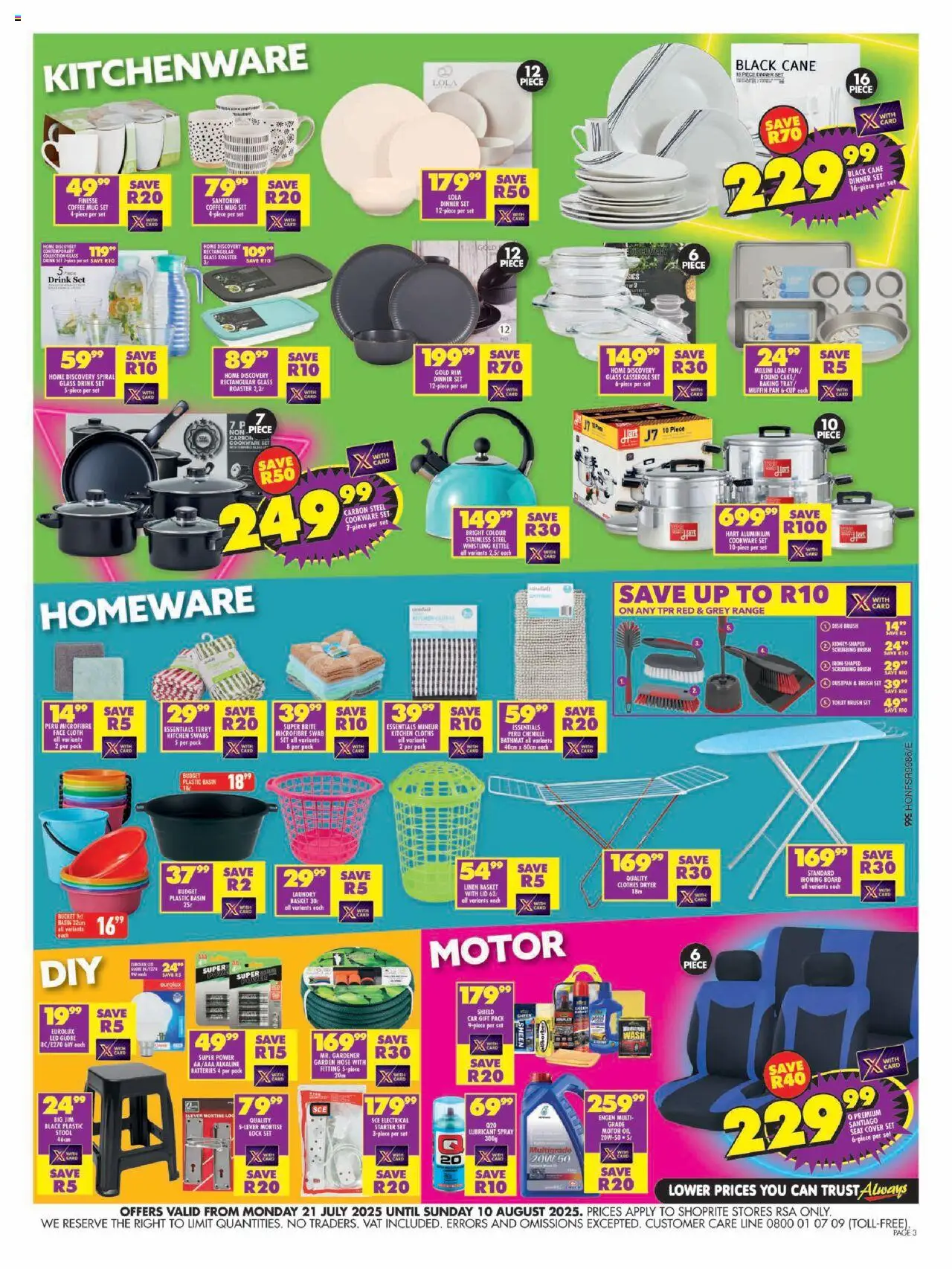 Shoprite Specials - page 3- valid from 21/07/2025