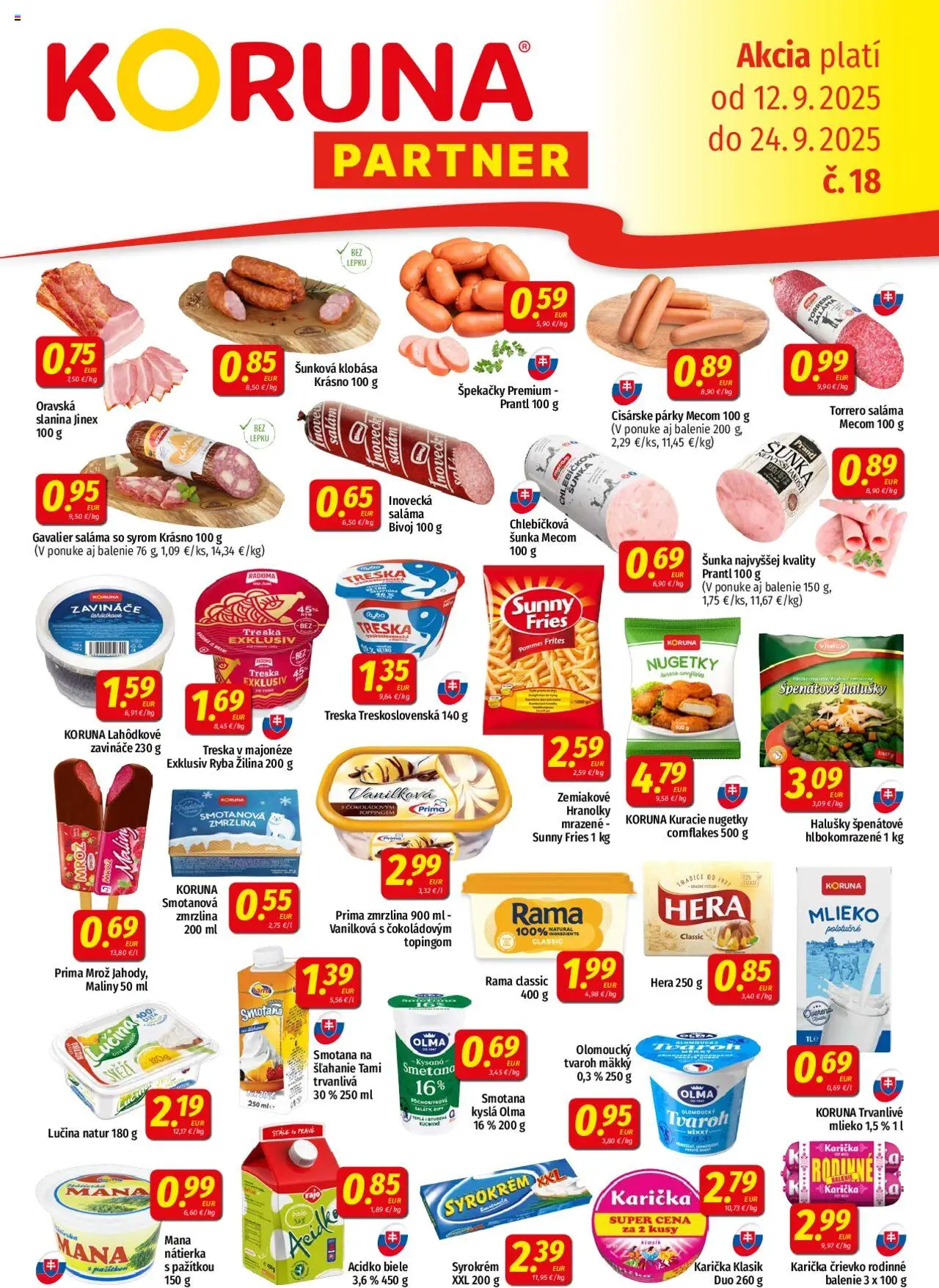 Koruna Partner - strana 1- platný od 12.09.2025
