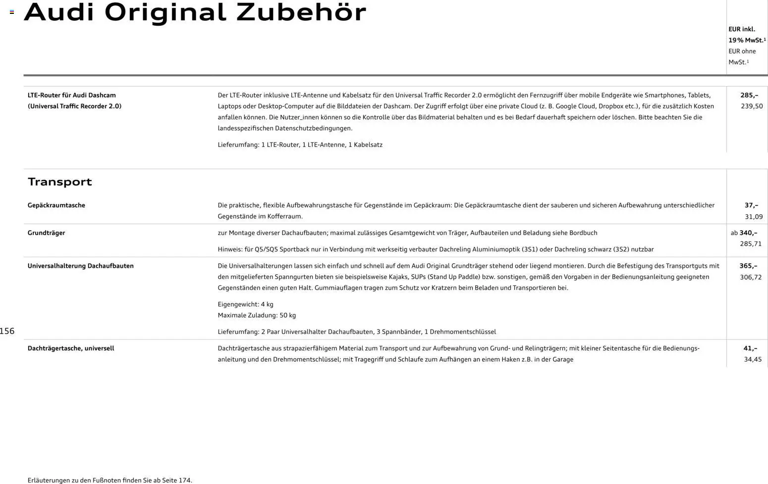 Audi Q5 - Seite 156 - gültig ab 28.10.2025