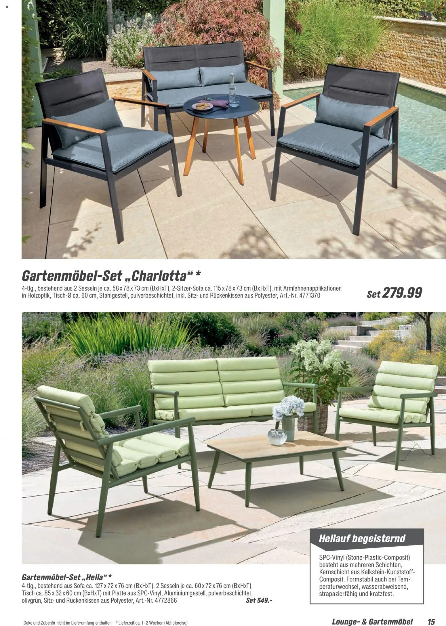 Toom Baumarkt  Gartenmöbel & Solar-Leuchten 2026 - Seite 15 - gültig ab 01.01.2026