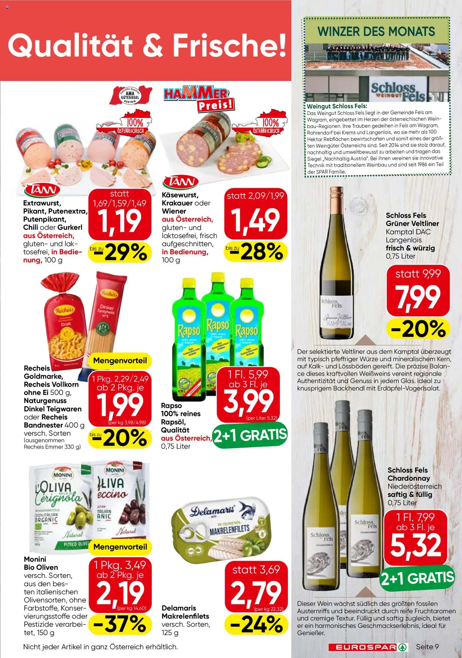 Eurospar Flugblatt - page 9- valid from 26.03.2026
