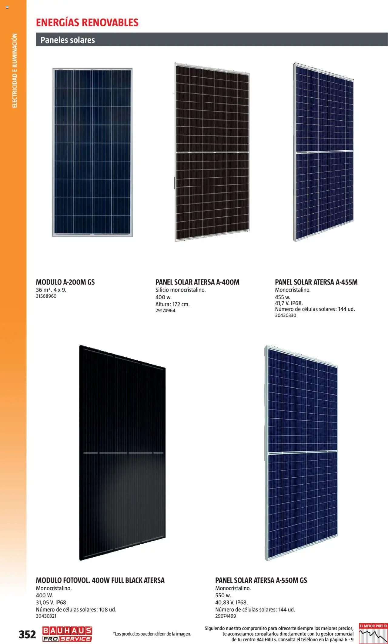 Bauhaus - ProService  - Página de 352 - Válido desde 24/02/2025