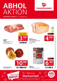 Vorschau Transgourmet Flugblatt gültig ab 02.02.2026