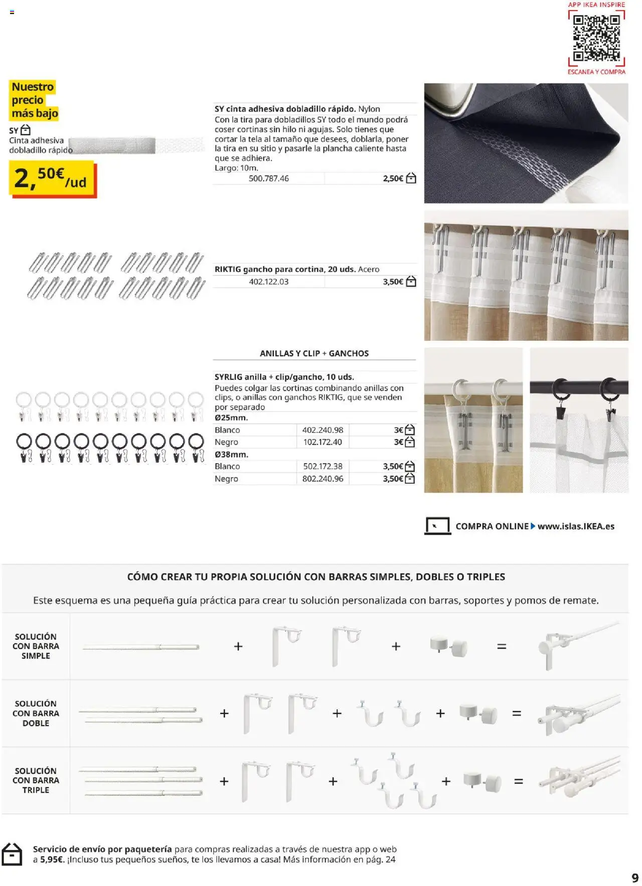 Catálogo IKEA Cortinas - Página de 9 - Válido desde 01/09/2025