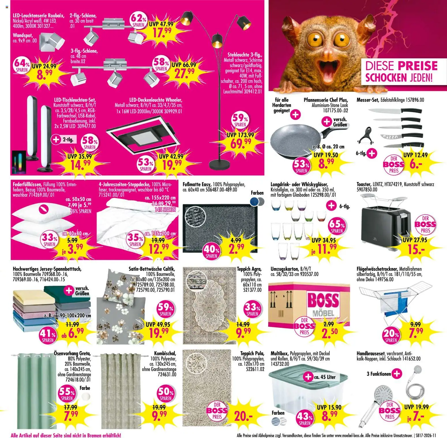 SB Möbel Boss Prospekt 	 - Seite 11 - gültig ab 18.04.2026