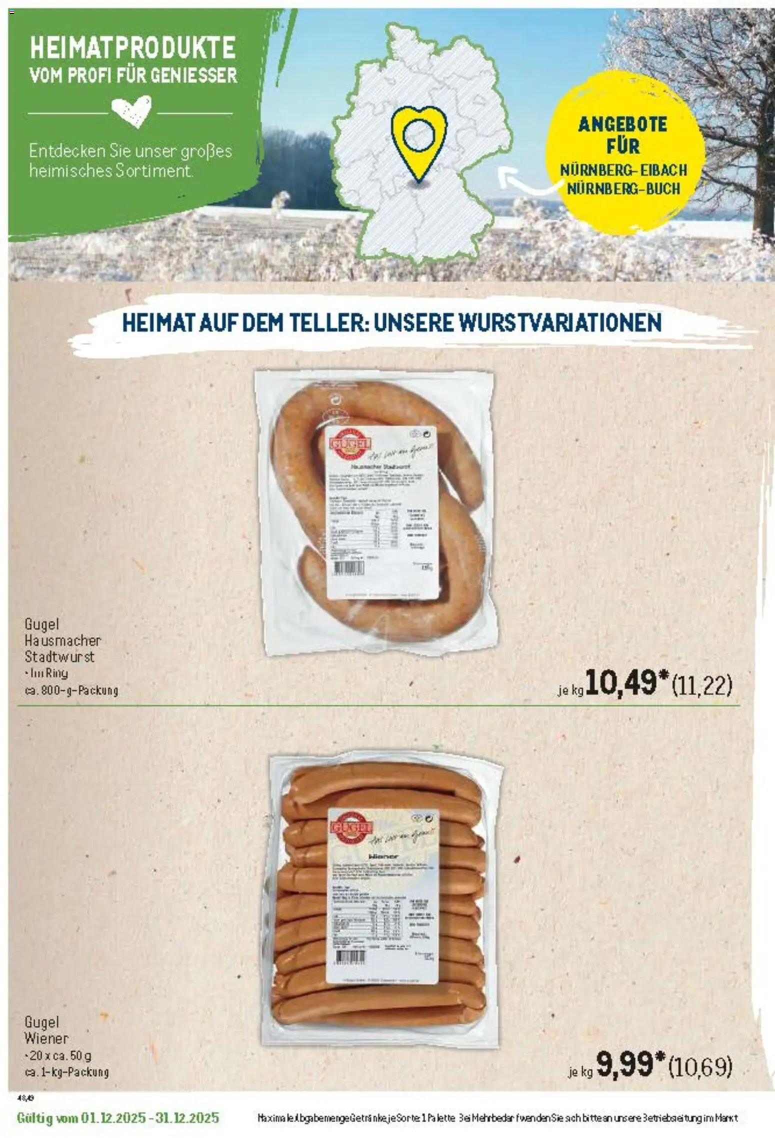 Metro Regionaler Flyer - Seite 25 - gültig ab 01.12.2025