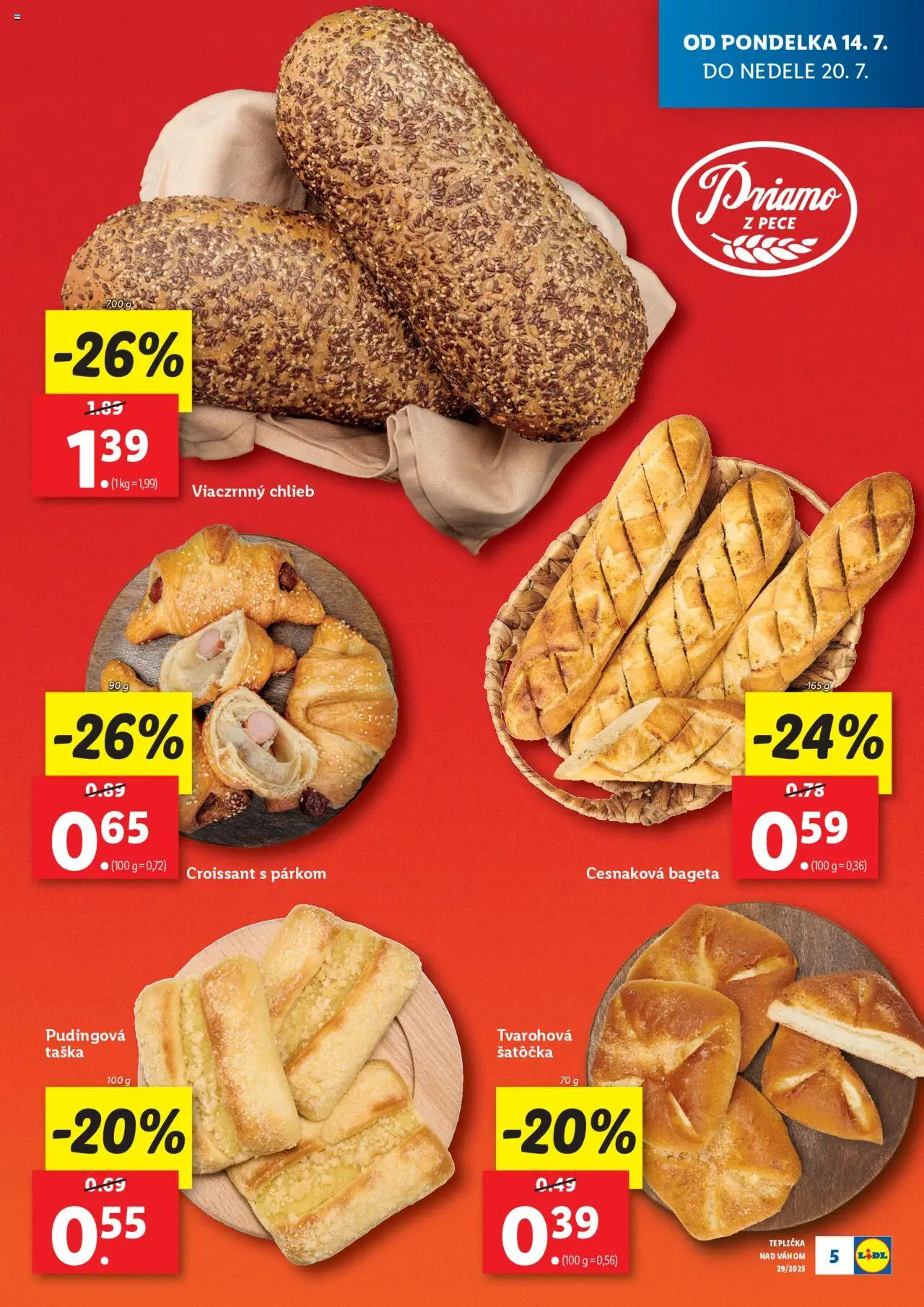 Lidl nová predajňa v Tepličke nad Váhom - strana 5- platný od 14.07.2025