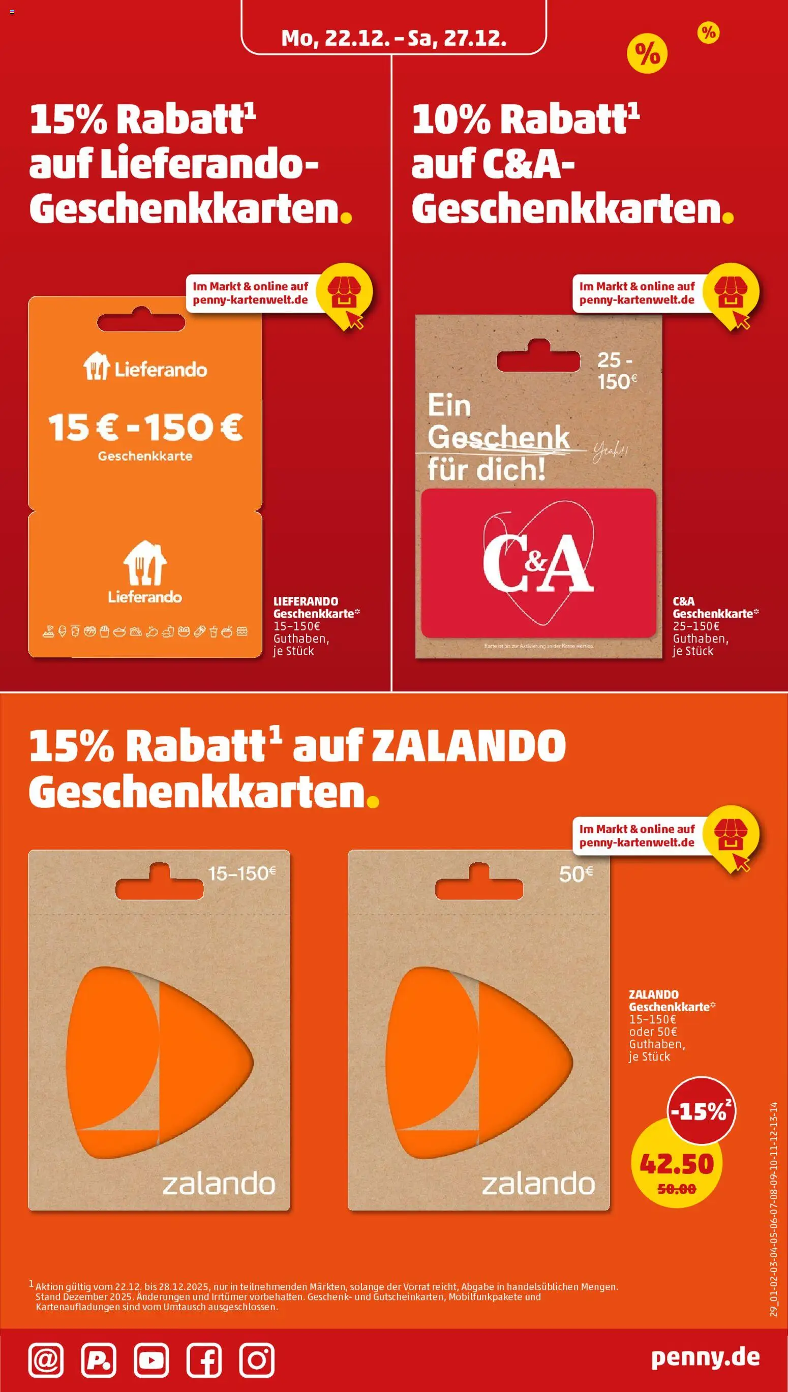 Penny Prospekt 	 - Seite 33 - gültig ab 22.12.2025