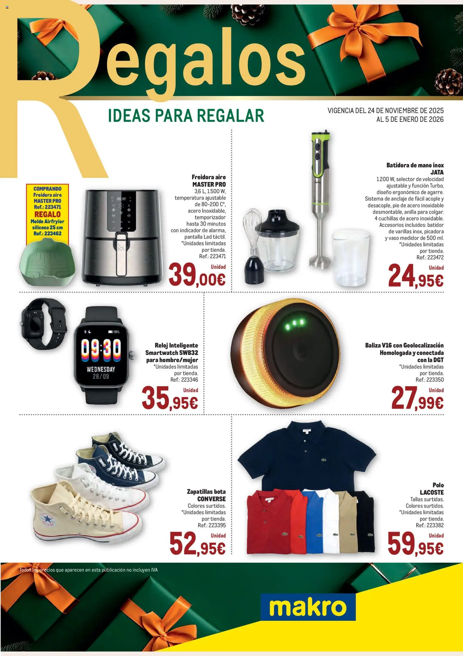 Makro - Ideas Regalos Península - Página de 1 - Válido desde 24/11/2025