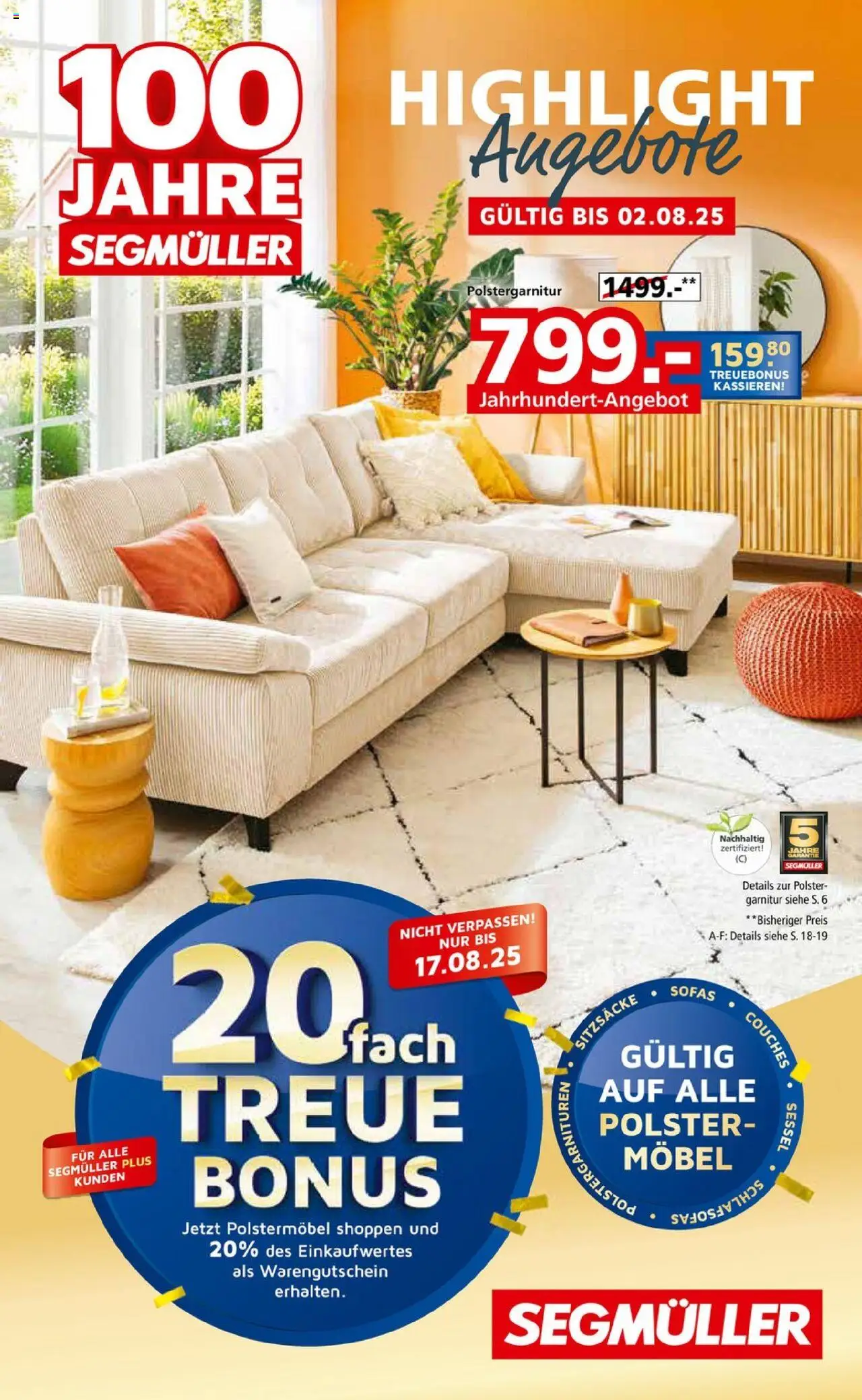 Segmüller Highlight - Seite 1 - gültig ab 19.07.2025