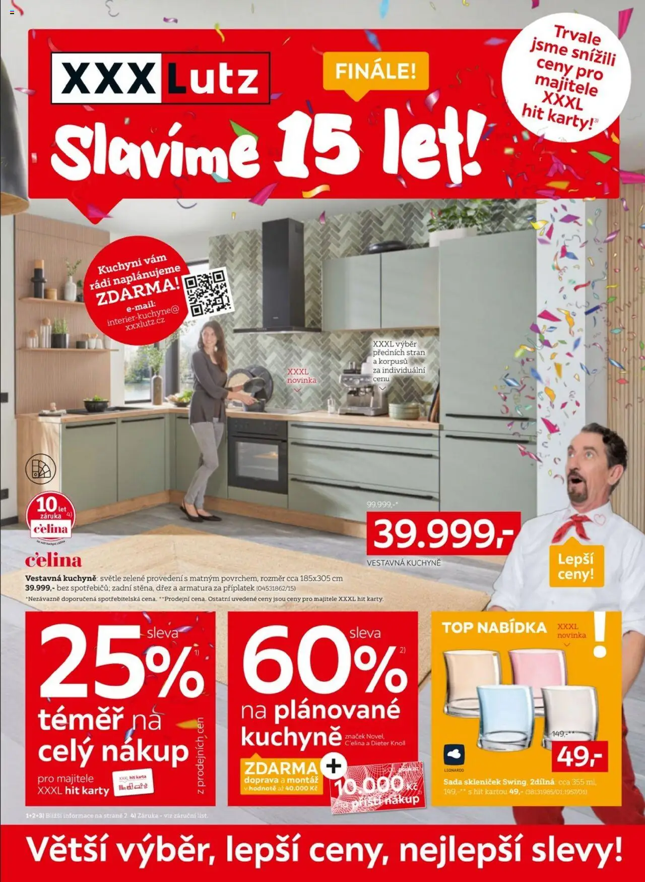 XXXLutz leták - Sleva 25 % na téměř celý nákup - strana 1- platný od 08.09.2025