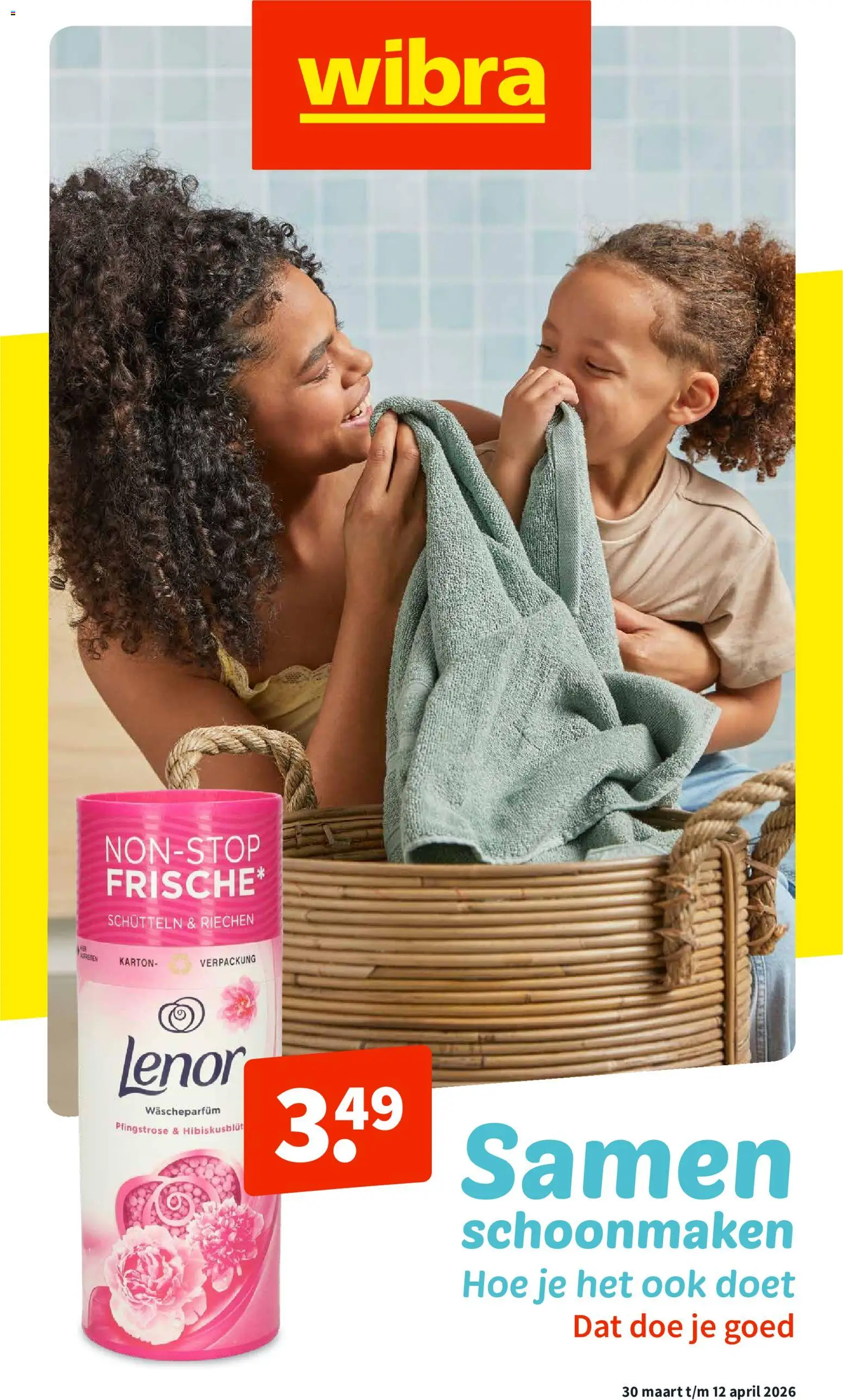 Wibra folder - pagina 1- geldig vanaf 30-03-2026
