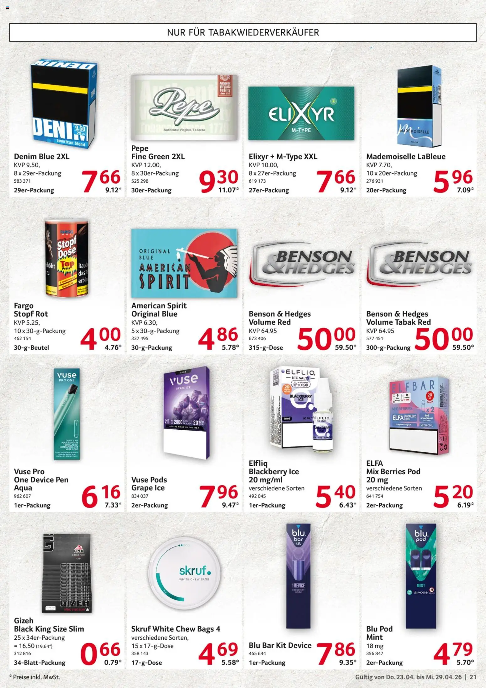 Selgros Prospekt 	 - Seite 21 - gültig ab 23.04.2026