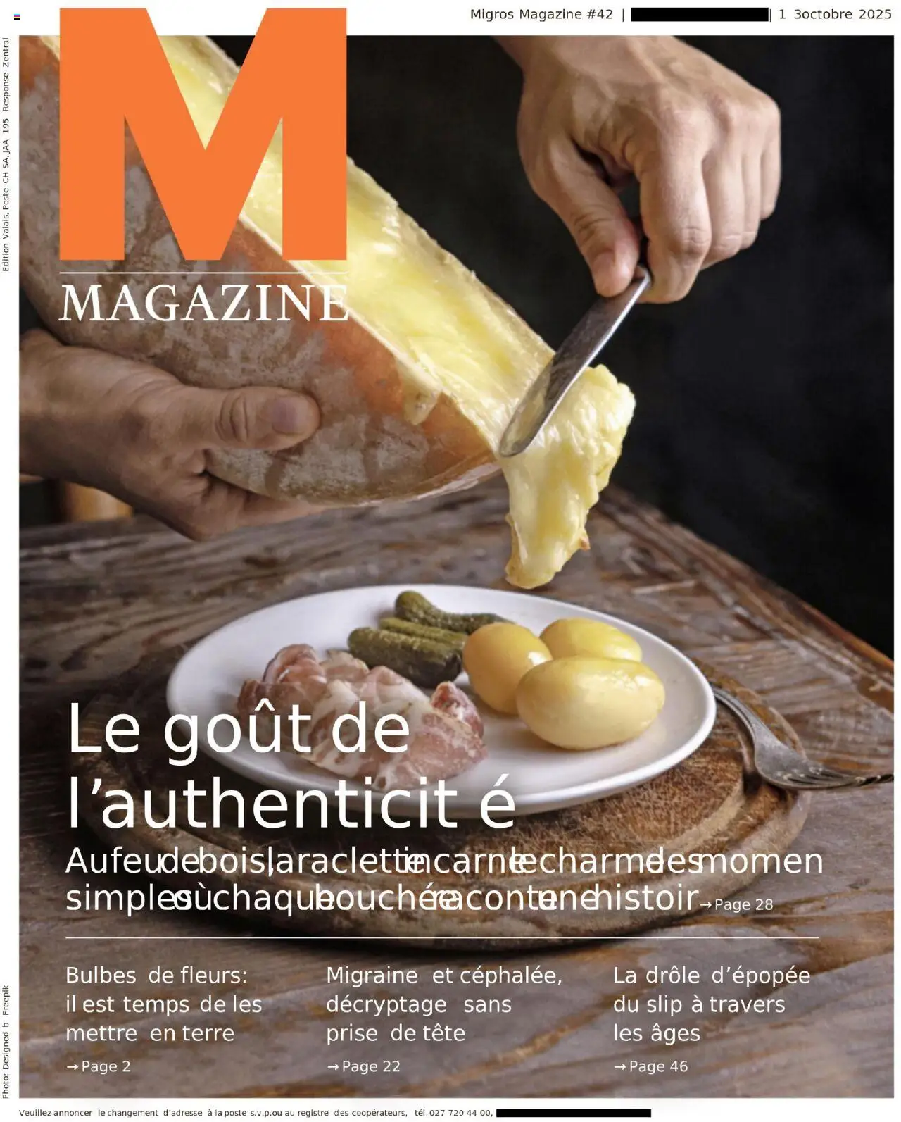 Migros Magazin FR - Seite 1- gültig ab 13.10.2025