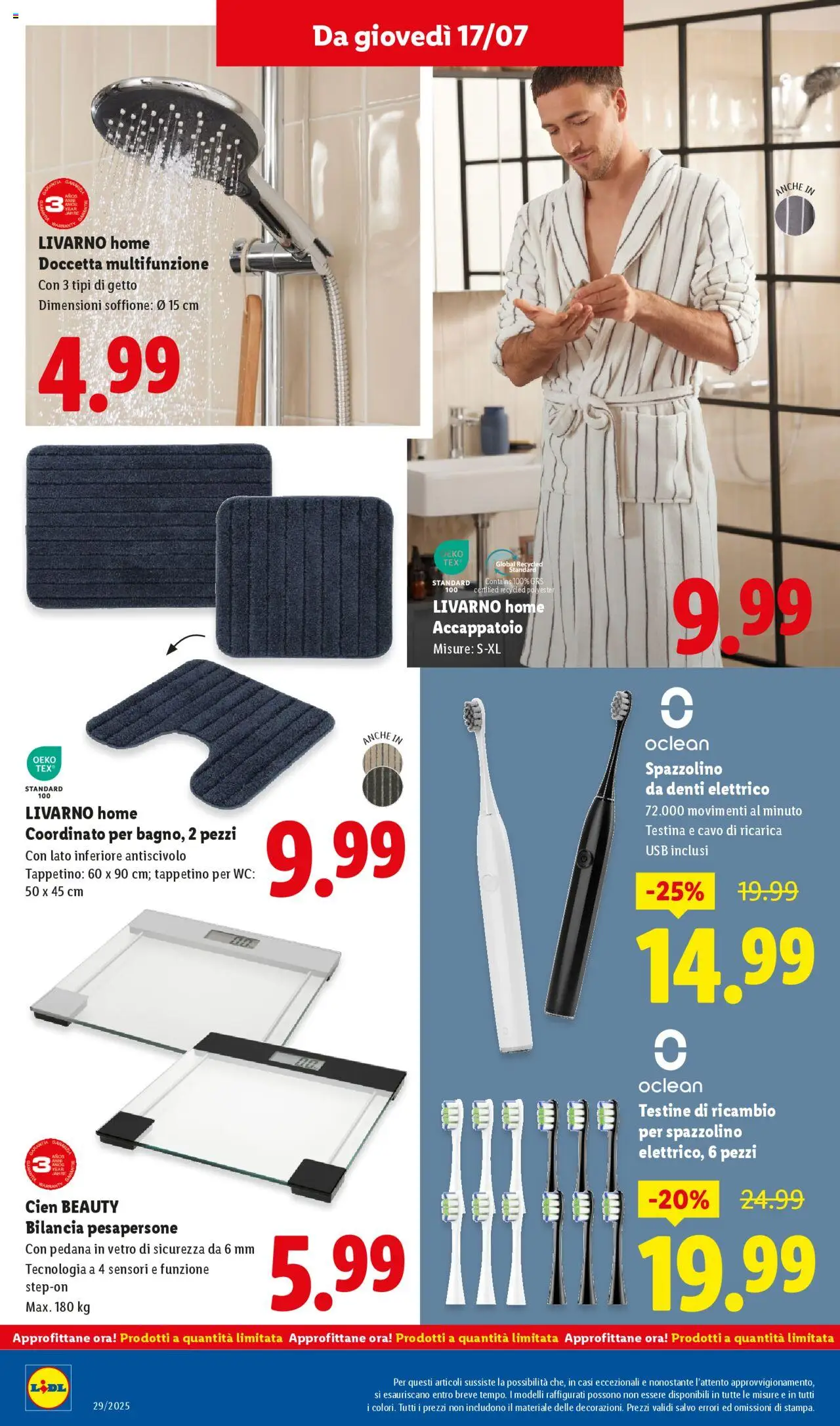 Volantino Lidl	 - pagina 40 - valido dal 14/07/2025