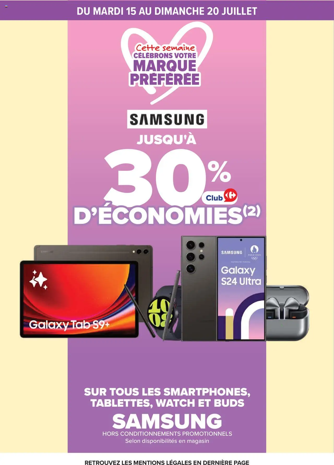 Carrefour catalogue semaine 29 - page 84 - valable à partir du 15/07/2025