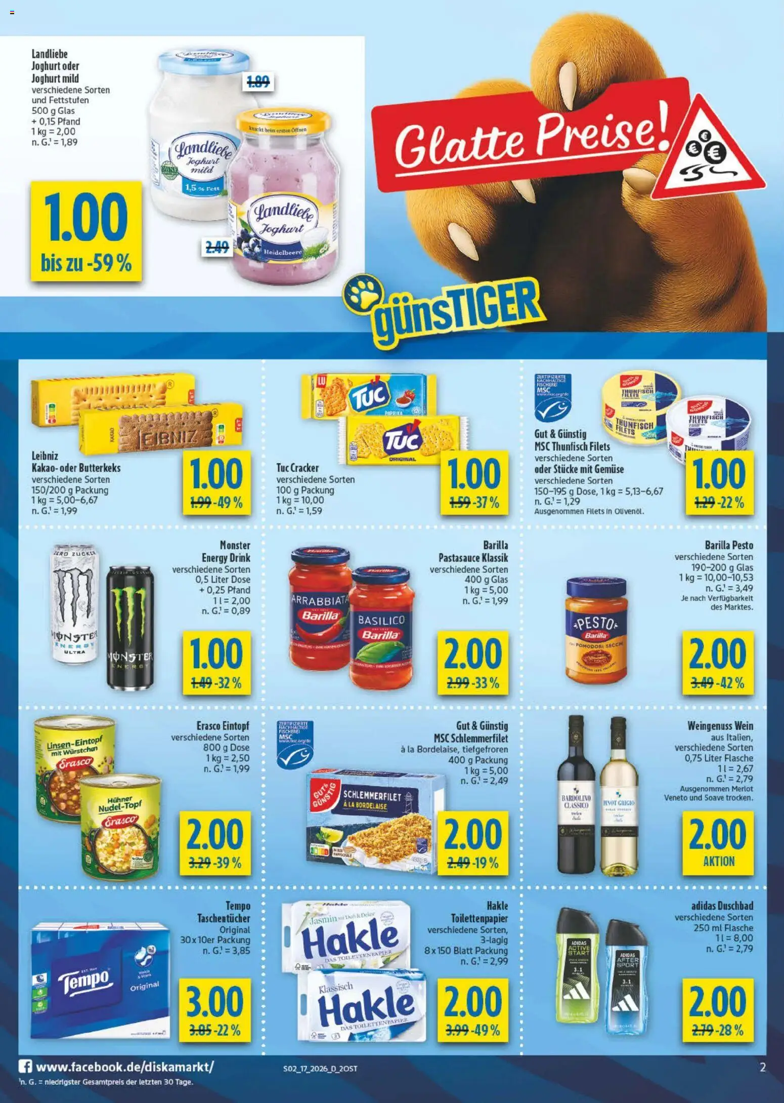 Diska Prospekt 	 - Seite 2 - gültig ab 20.04.2026