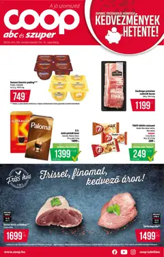 Előnézet COOP Szolnok akciós újság érvényes 2026.04.09.-tól