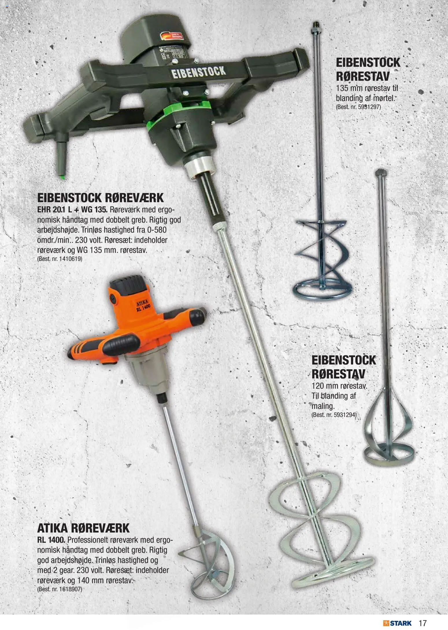 Stark - Murerartikler - page 17- valid from 01/01/2026