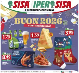 Anteprima Volantino SISA	 valida dal 27/12/2025